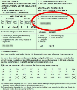 groene kaart